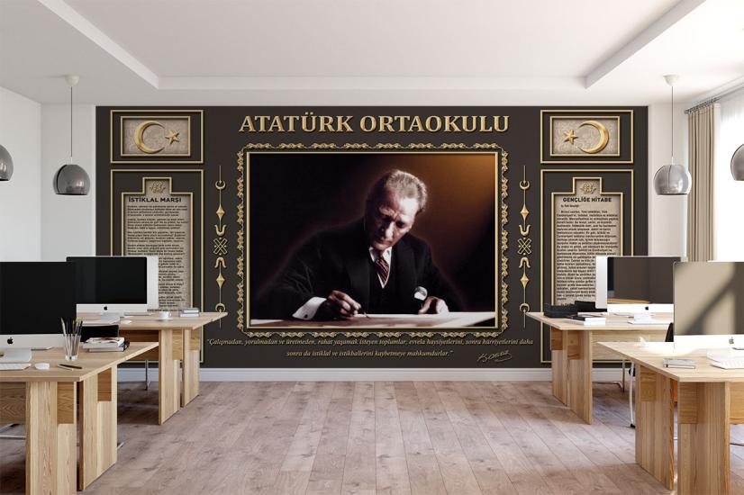 Atatürk köşesi duvar kağıdı