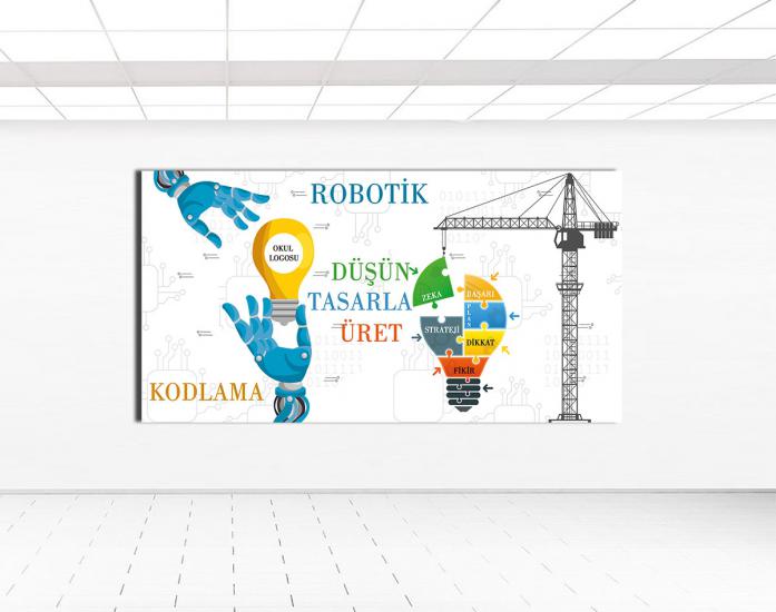 Robotik kodlama posterini en uygun fiyat ve hızlı kargo avantajıyla sahip olabilirsiniz. Robotik duvar giydirme yorum ve fiyatını inceleyin