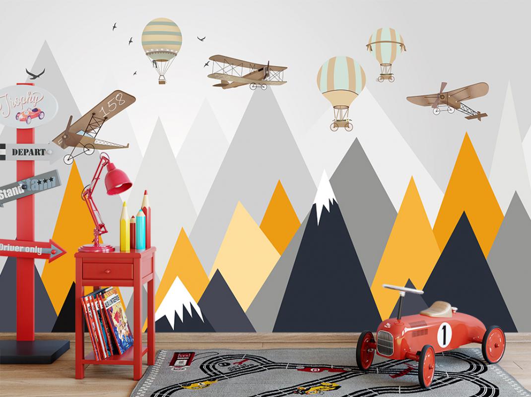 Dağ manzarası duvar kağıdı