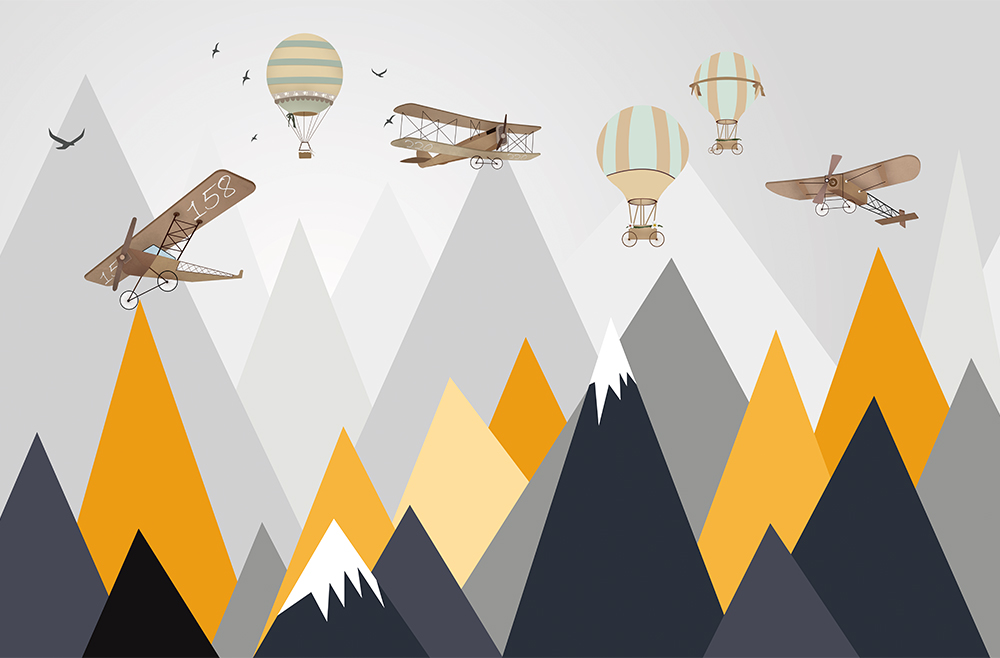 Dağ manzarası duvar kağıdı