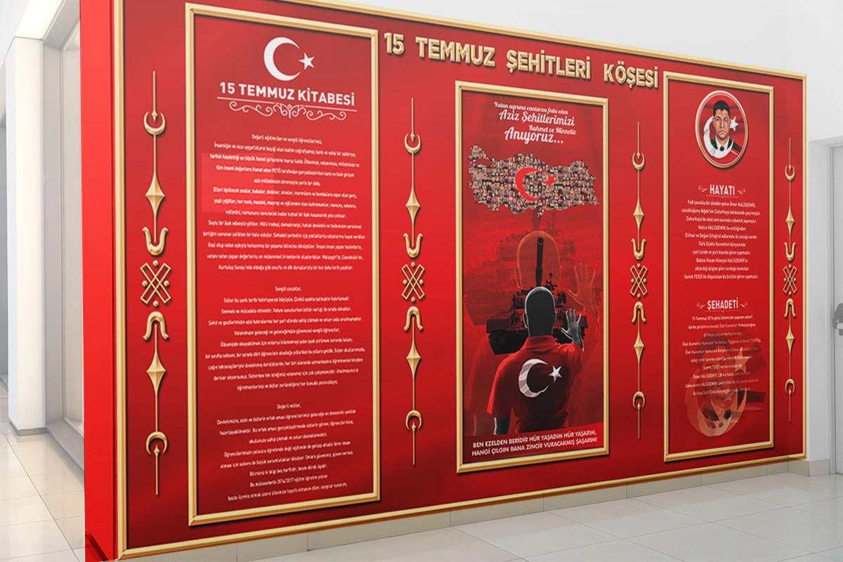 15 Temmuz köşesi