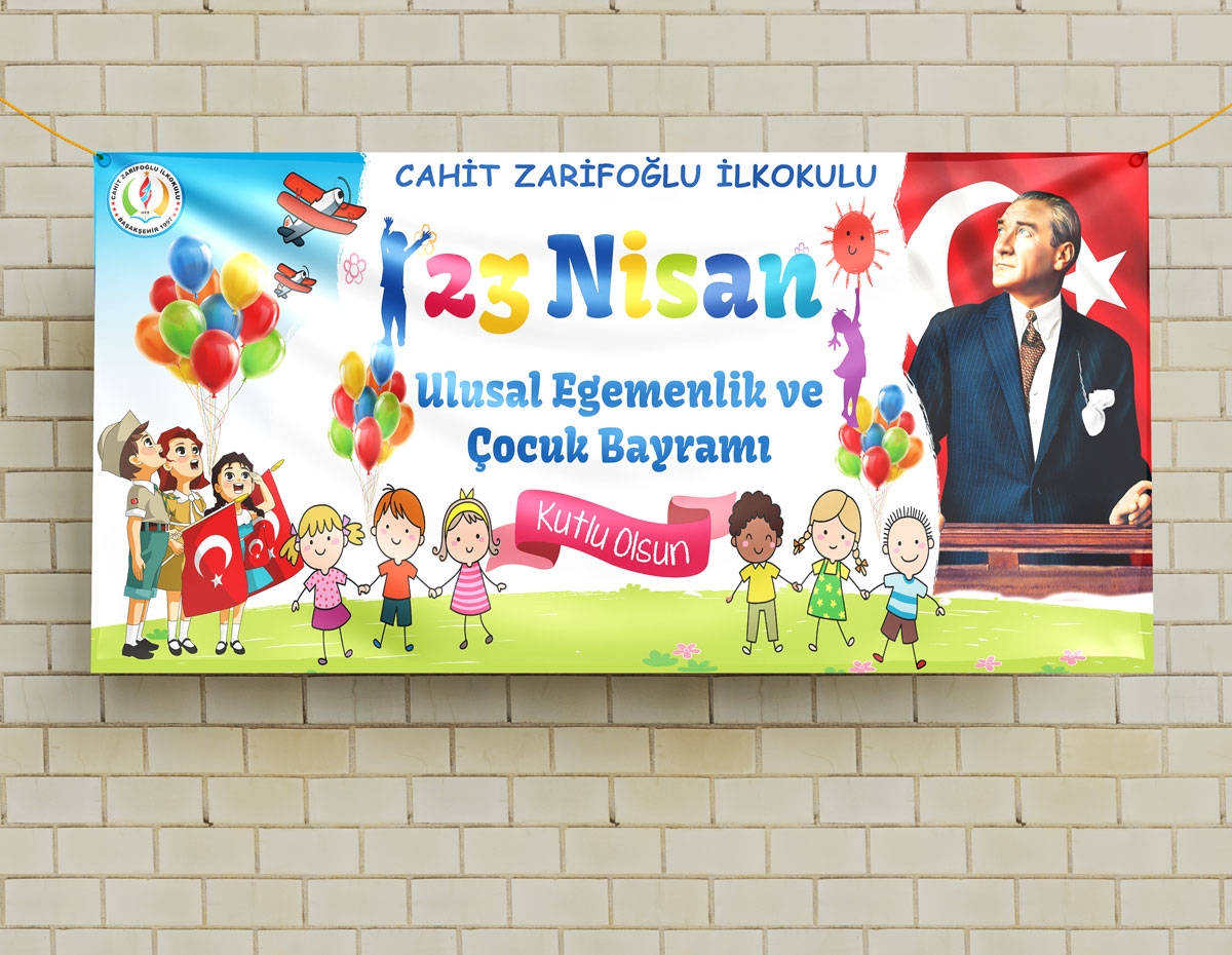 23 Nisan afiş Branda 