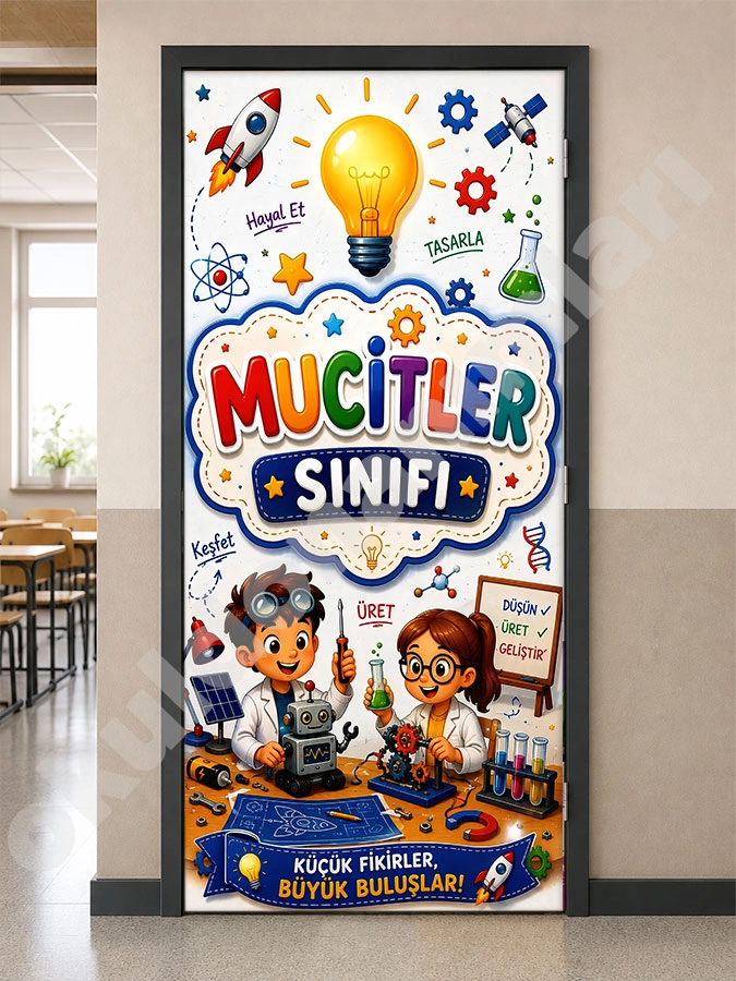 Mucitler Sınıfı Kapı Giydirme