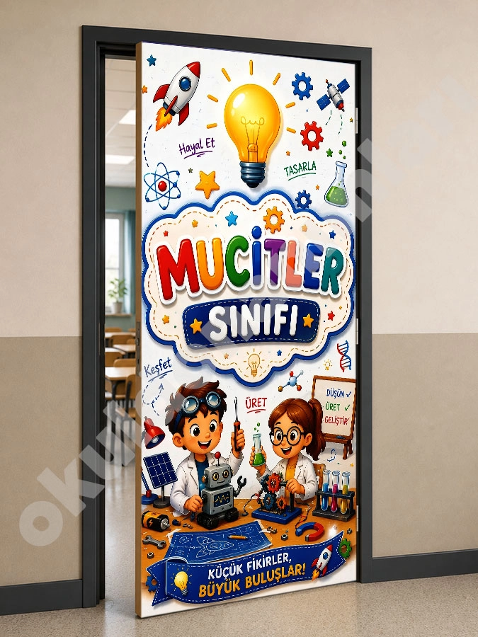 Mucitler Sınıfı Kapı Giydirme