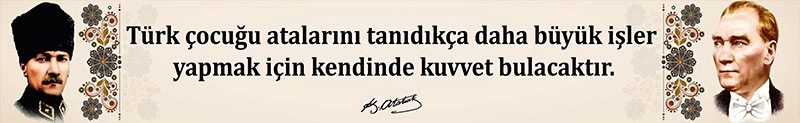 Atatürk Kiriş Yazısı