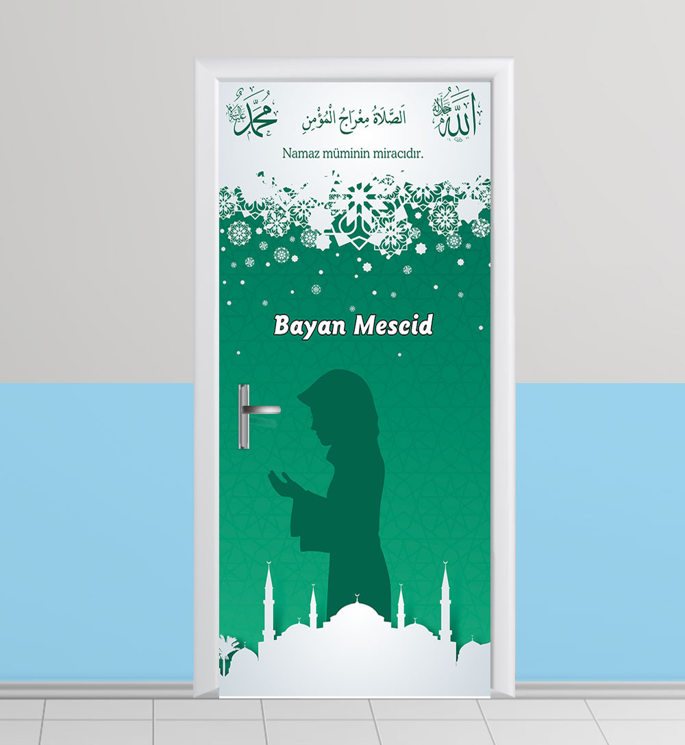Bayan Mescid kapı giydirme