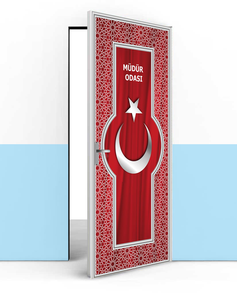 Müdür kapı giydirme