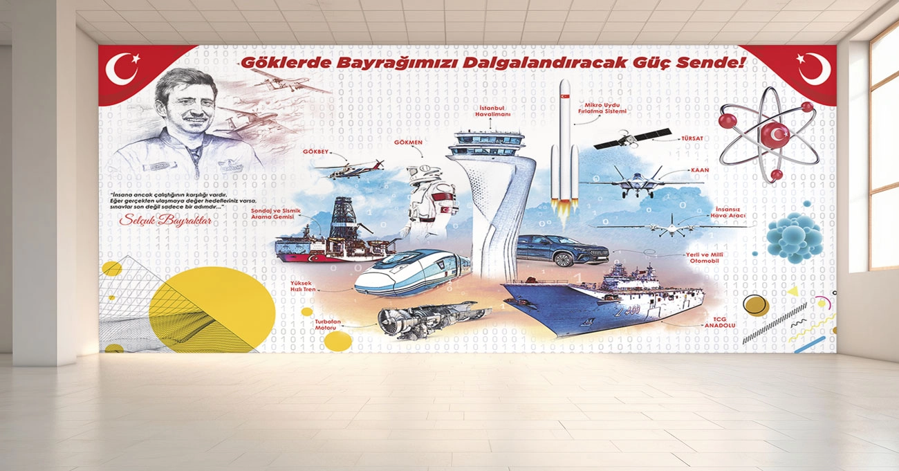 Teknoloji Sınıfı Duvar posteri