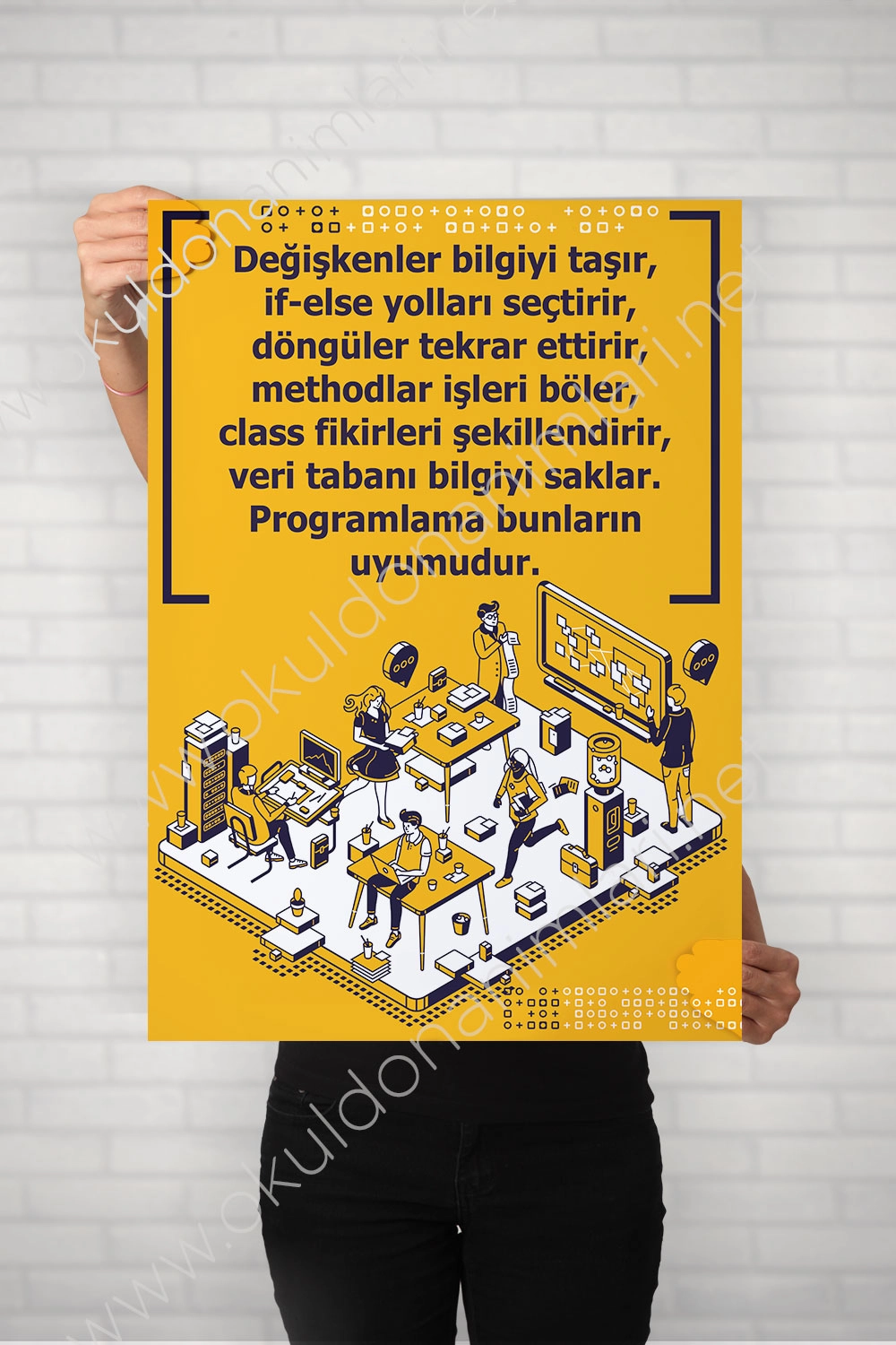 Bilişim Teknolojileri Afişi