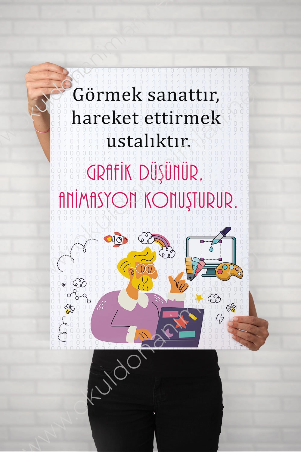 Bilişim Teknolojileri Afişi
