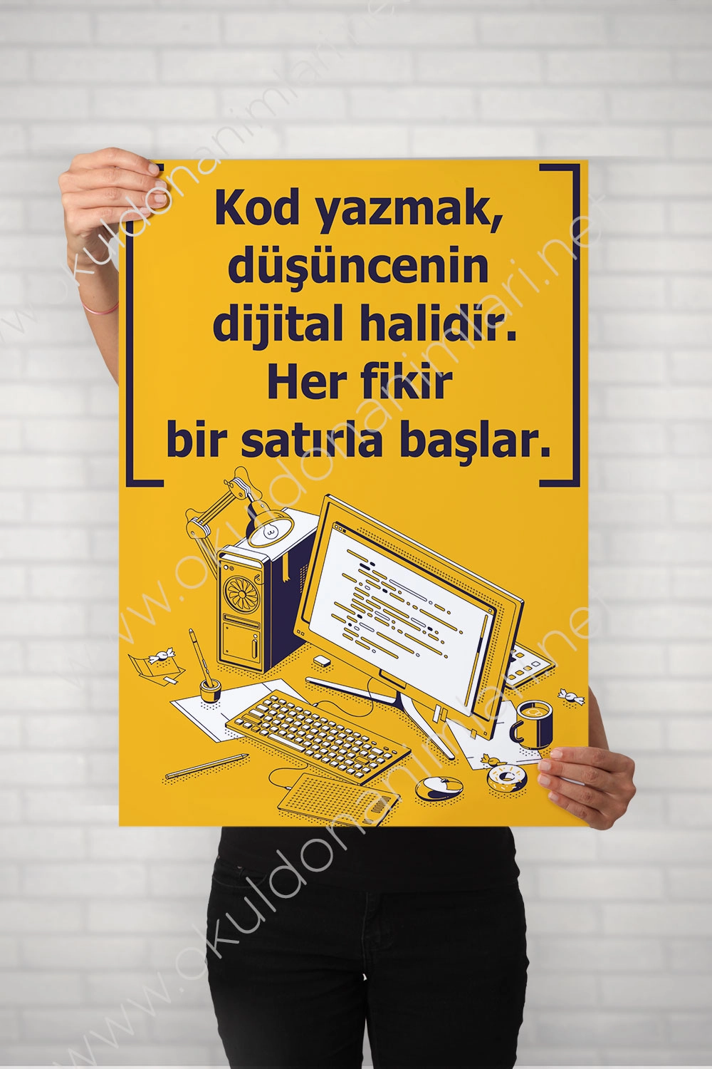 Bilişim Teknolojileri Afişi