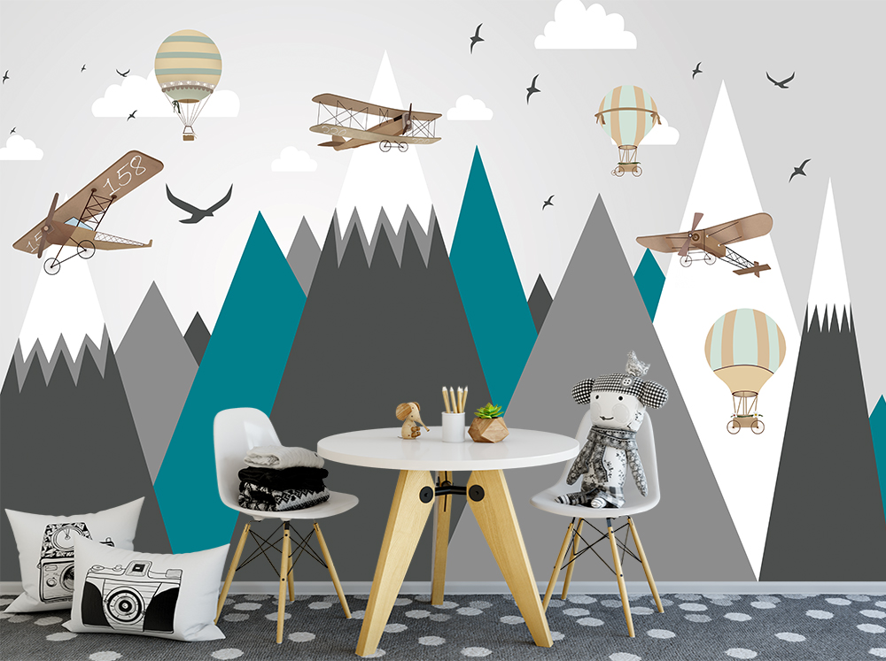 Dağ manzarası duvar kağıdı