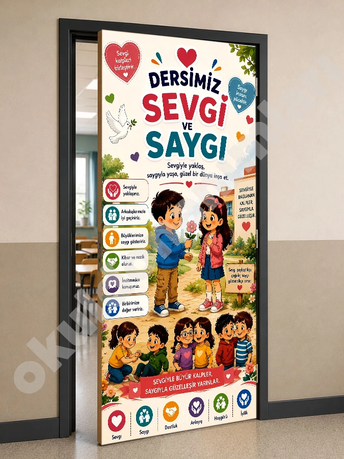 Sevgi ve Saygı Kapı Giydirme