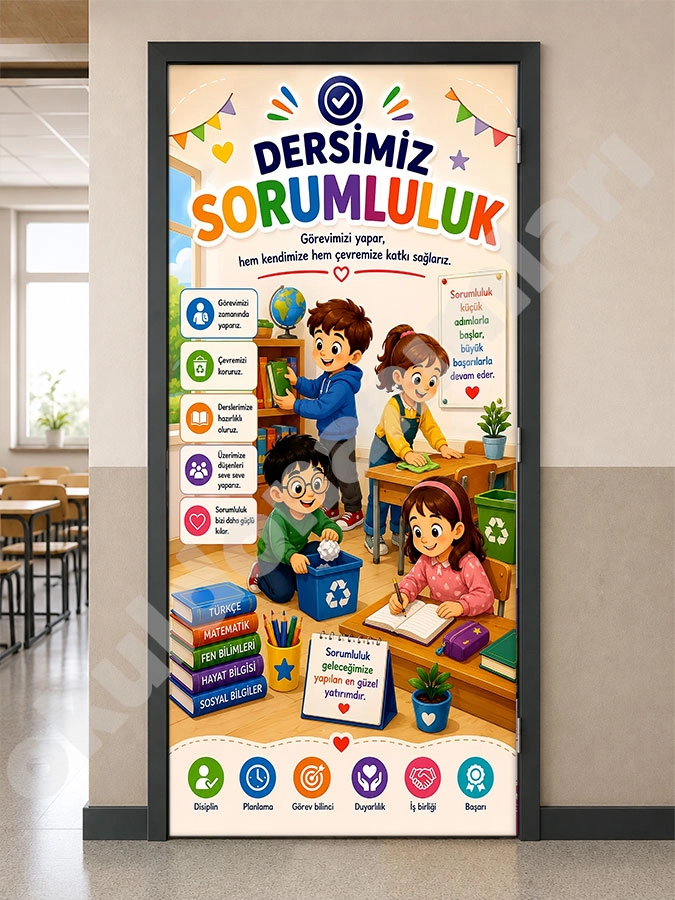 Sorumluluk Kapı Giydirme Posteri