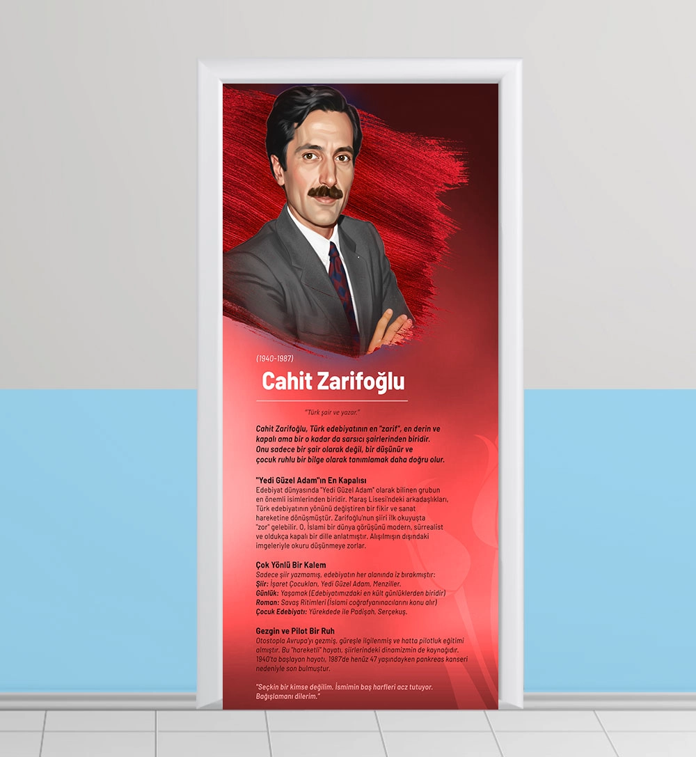 Cahit Zarifoğlu Kapı Giydirme
