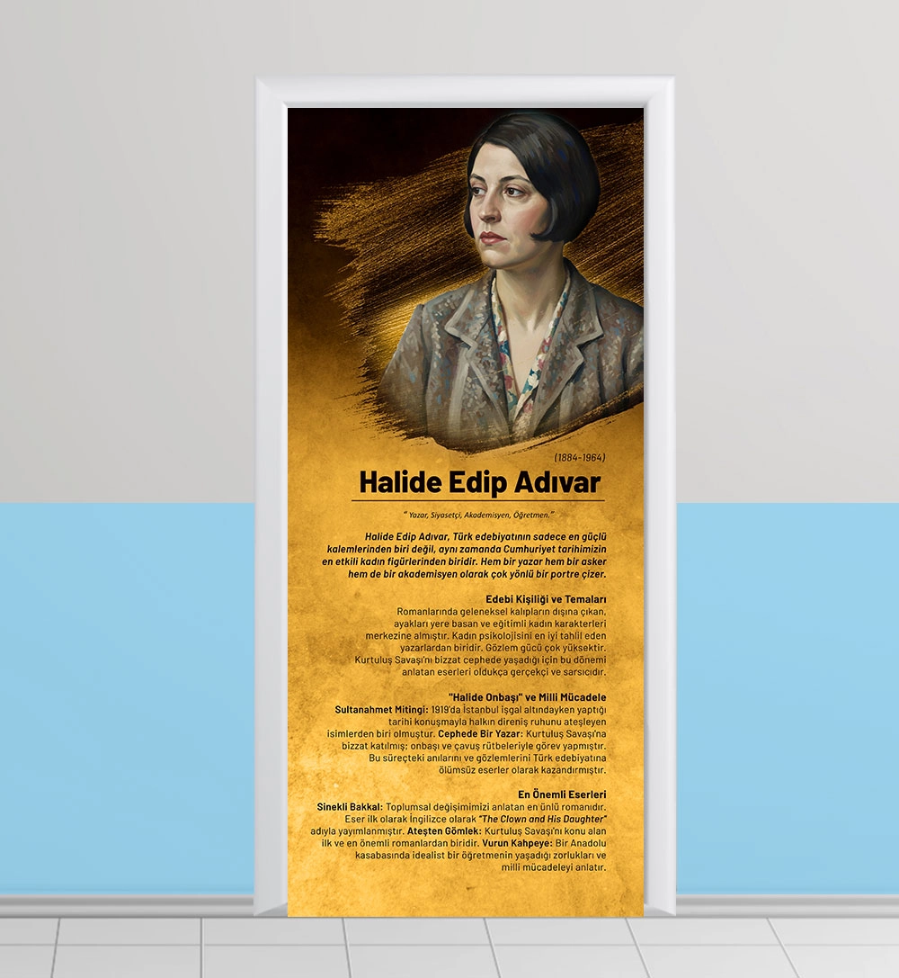 Halide Edip Adıvar Kapı Giydirme