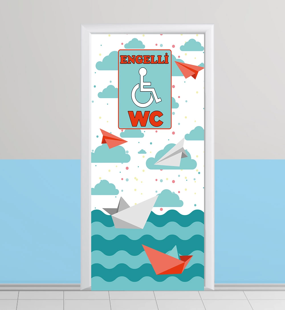 Engelli WC Kapı Giydirme