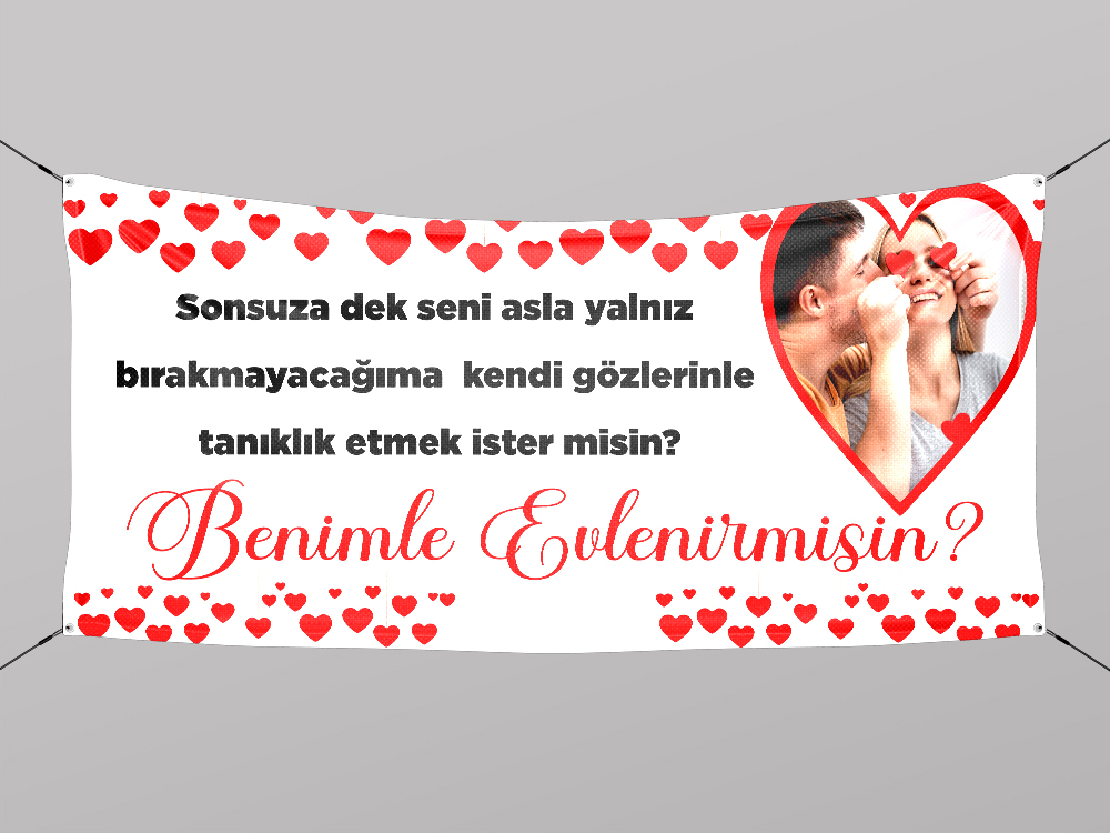 Evlilik afişi