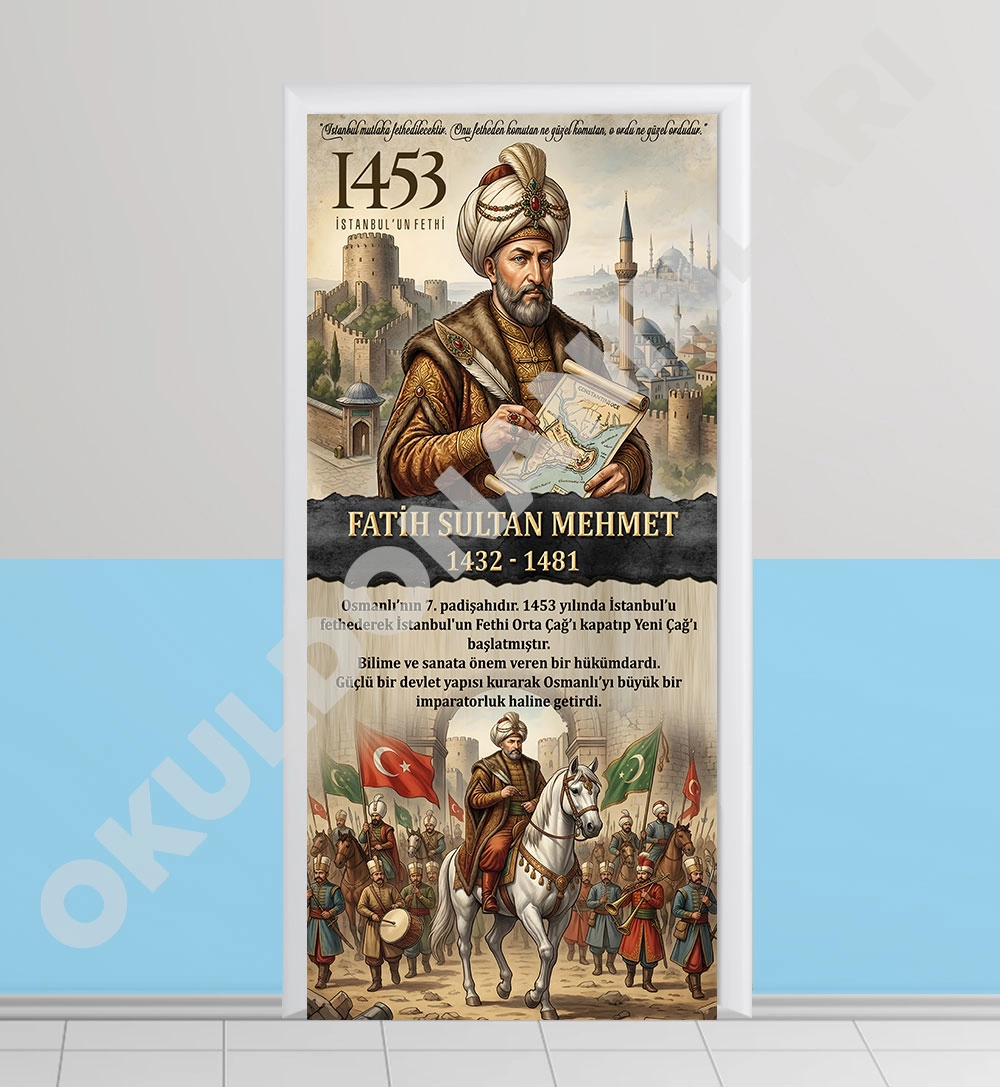Fatih Sultan Mehmet Kapı Giydirme