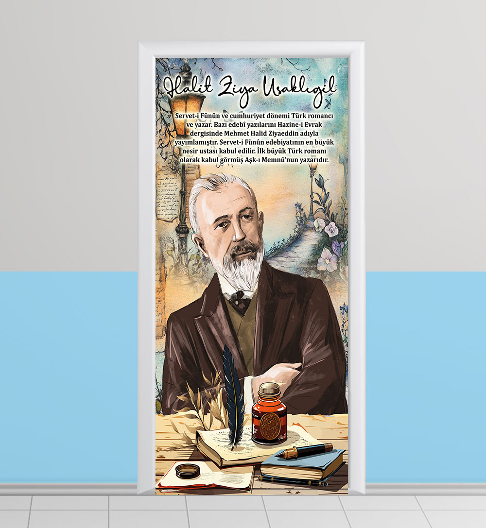 Halit Ziya Uşaklıgil Kapı giydirme