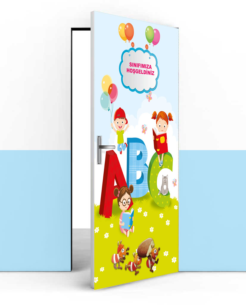 İlkokul kapı giydirme