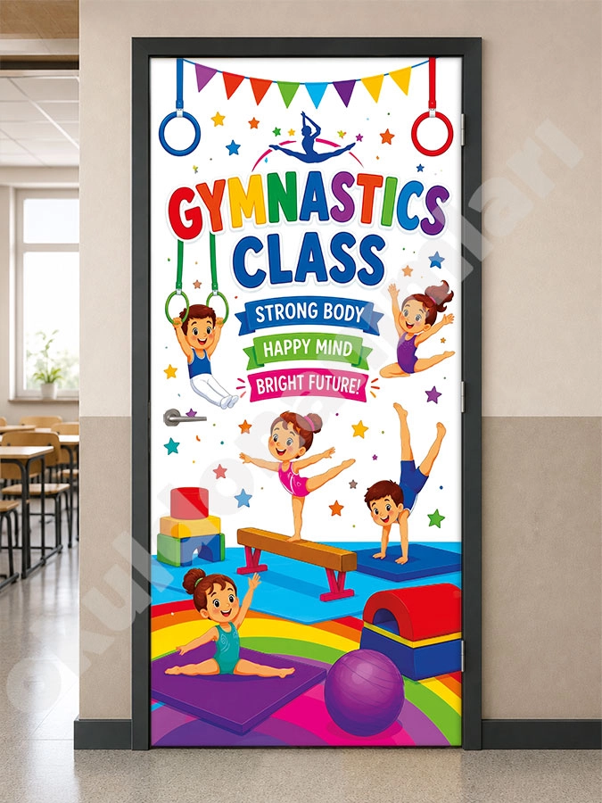 Gymnastics Class Kapı Giydirme