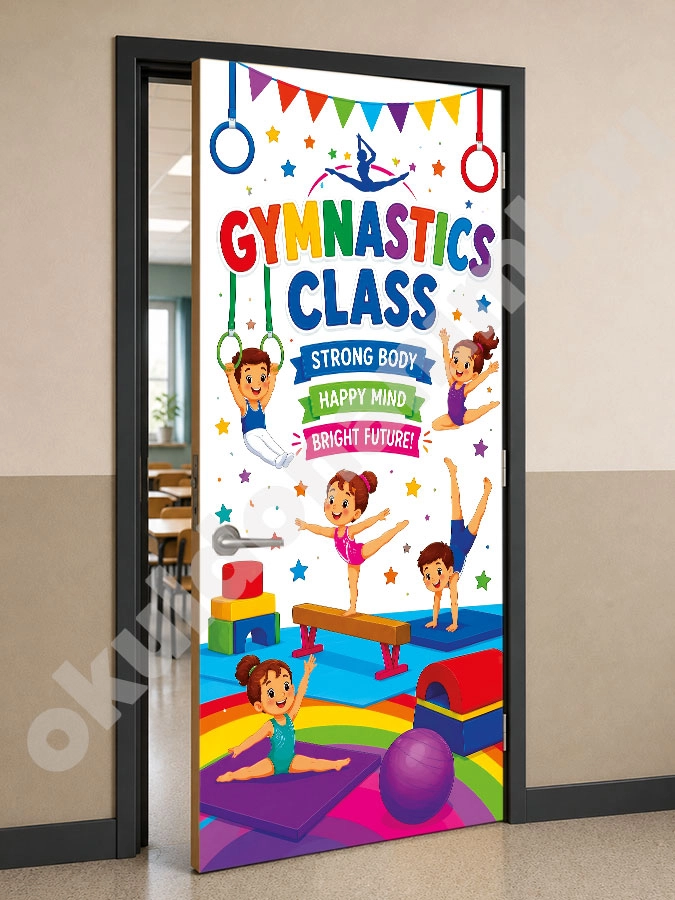 Gymnastics Class Kapı Giydirme