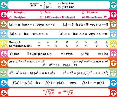 Matematik merdiven yazısı