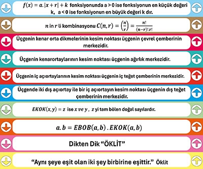 Matematik merdiven yazısı