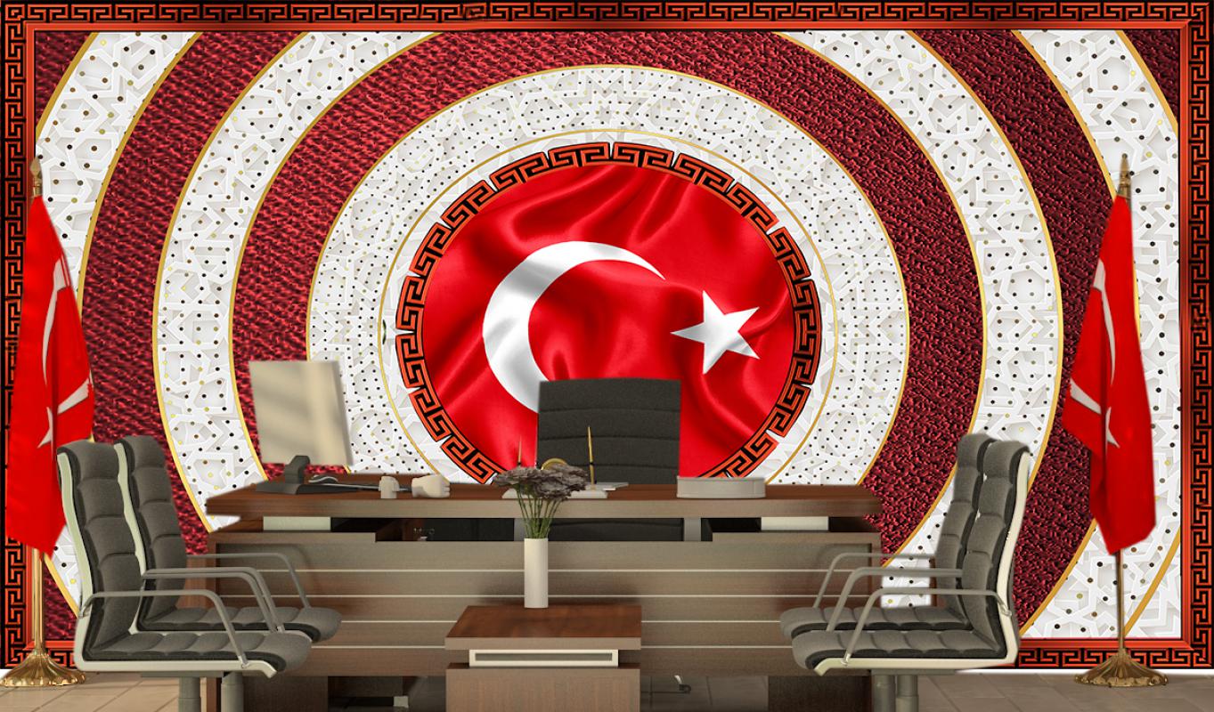 Türk Bayrağı Duvar kağıdı