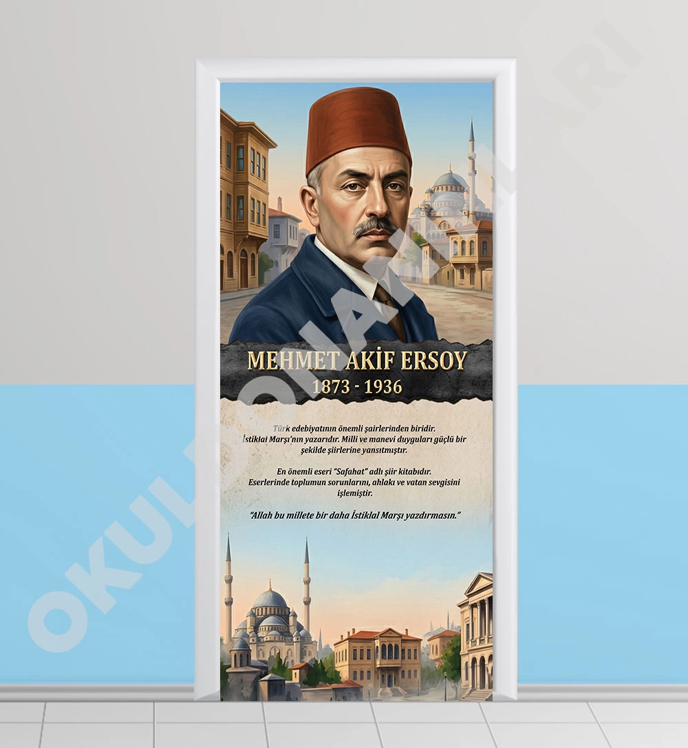 Mehmet Akif Ersoy Kapı Giydirme