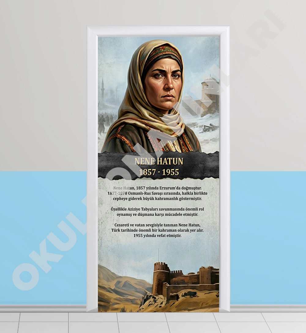 Nene Hatun Kapı Giydirme