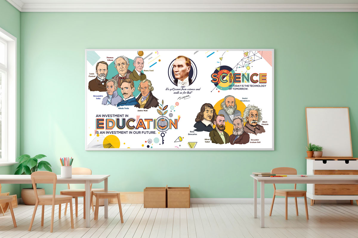 Bilim adamları posteri