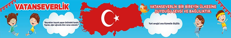 Vatanseverlik Kiriş Yazısı