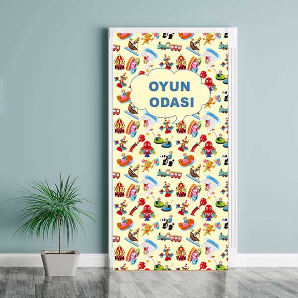 Oyun odası kapı giydirme