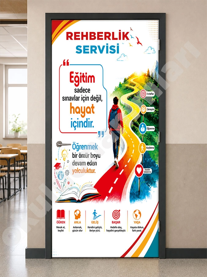 Rehberlik Servisi Kapı Giydirme