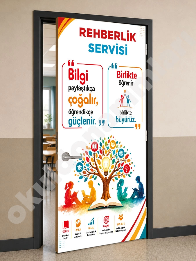 Rehberlik Servisi Kapı Giydirme