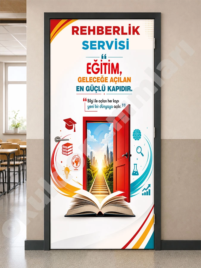 Rehberlik Servisi Kapı Giydirme