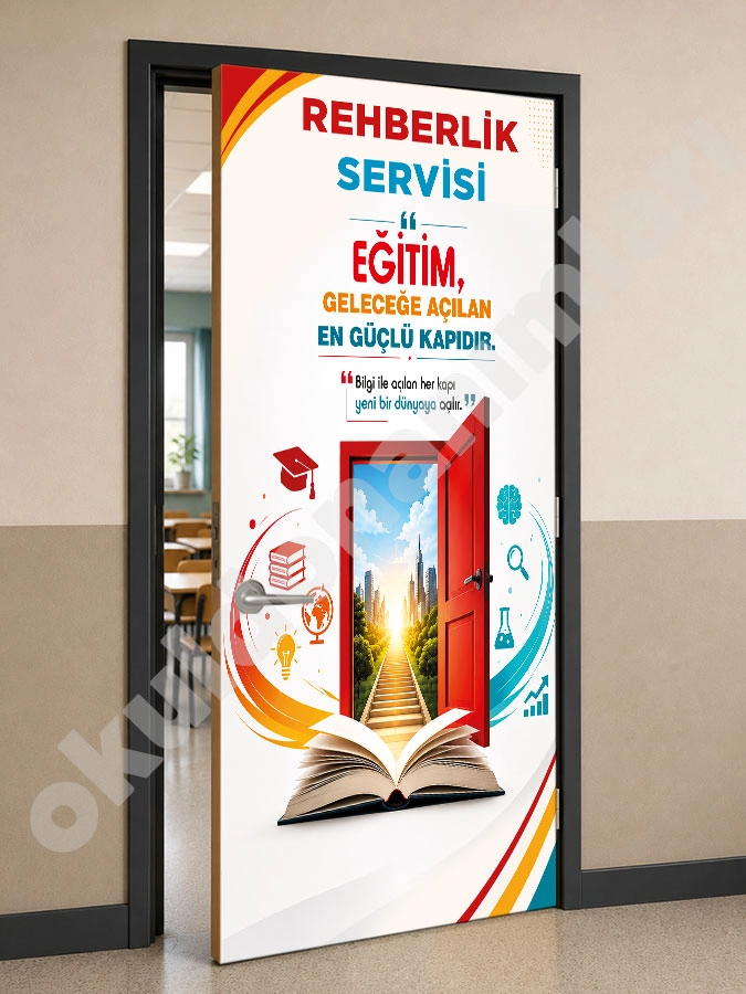 Rehberlik Servisi Kapı Giydirme