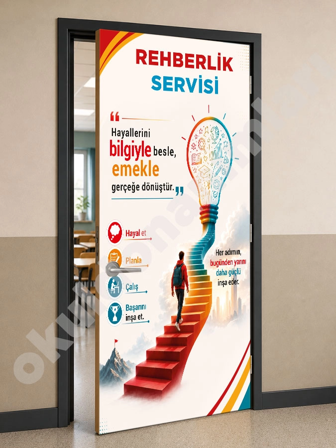 Rehberlik Servisi Kapı Giydirme