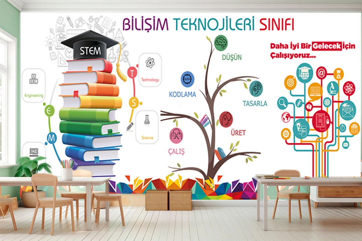 Bilişim teknolojileri posteri 