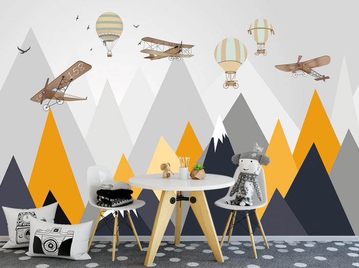 Çocuk odası duvar kağıdı