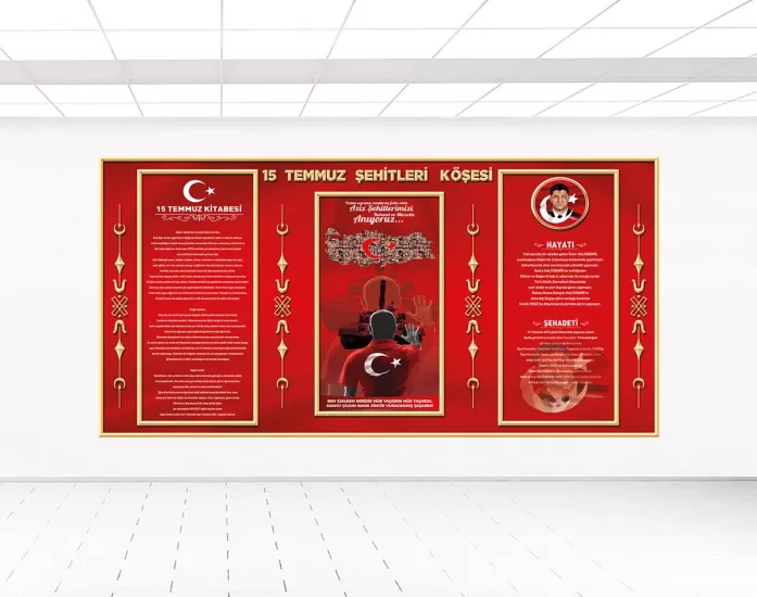 15 Temmuz köşesi fikirleri burada! 