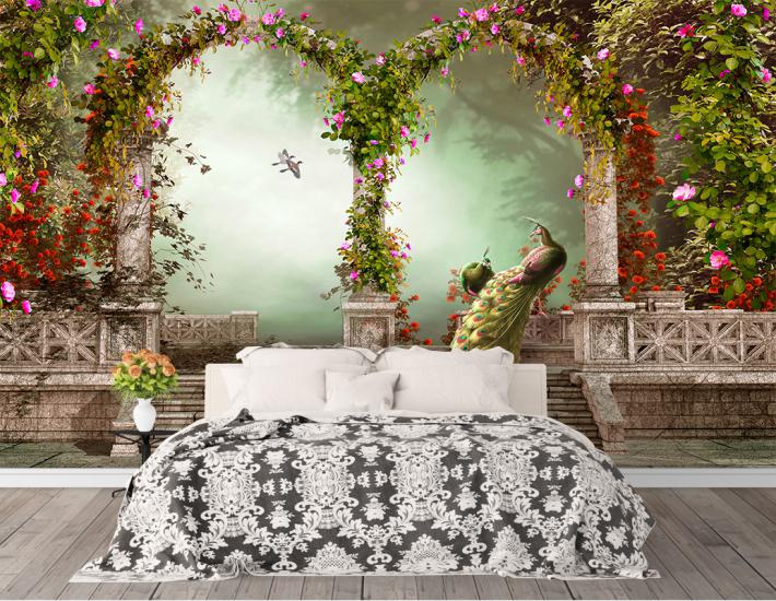  Özel baskılı duvar kağıdı