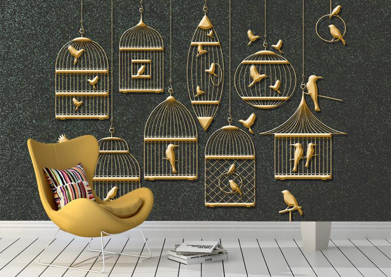 3 boyutlu duvar kağıdı