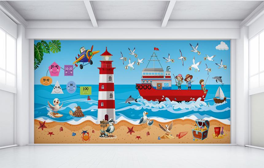 Anaokul duvar kağıdı