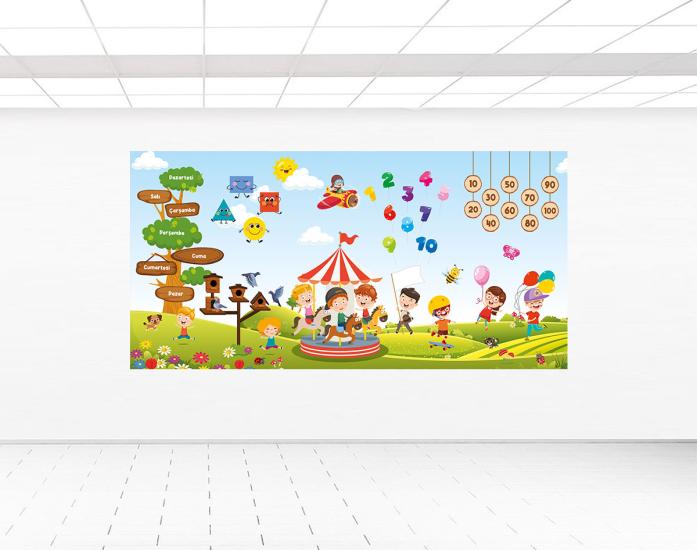 Anaokul duvar kağıdı