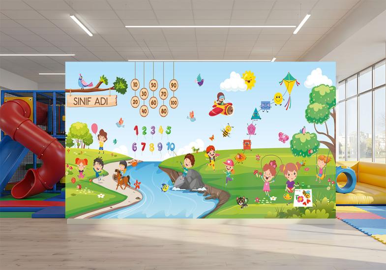 Anaokul duvar kağıdı