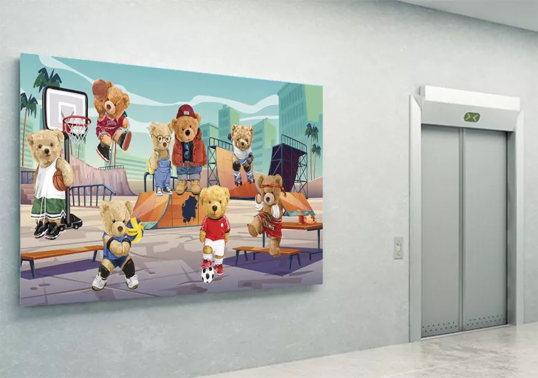 Anaokul duvar kağıdı