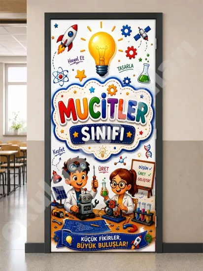 Okul ve Sınıf Kapı Posteri